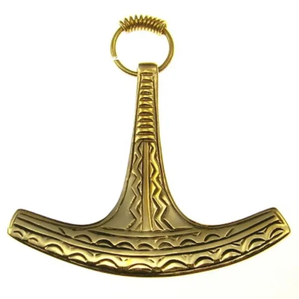 Bronze Ukko's Axe, Old Finnish Talisman Pendant